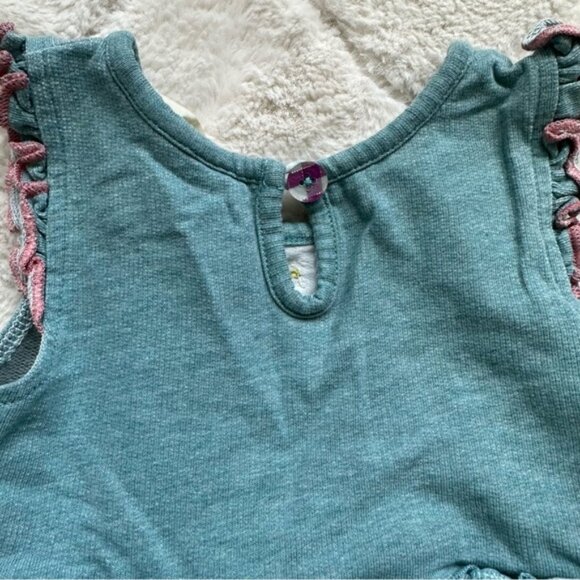 Matilda Jane | Blue Ruffle Little Sprite Dress | Size 6-12 Months - Picture 7 of 10